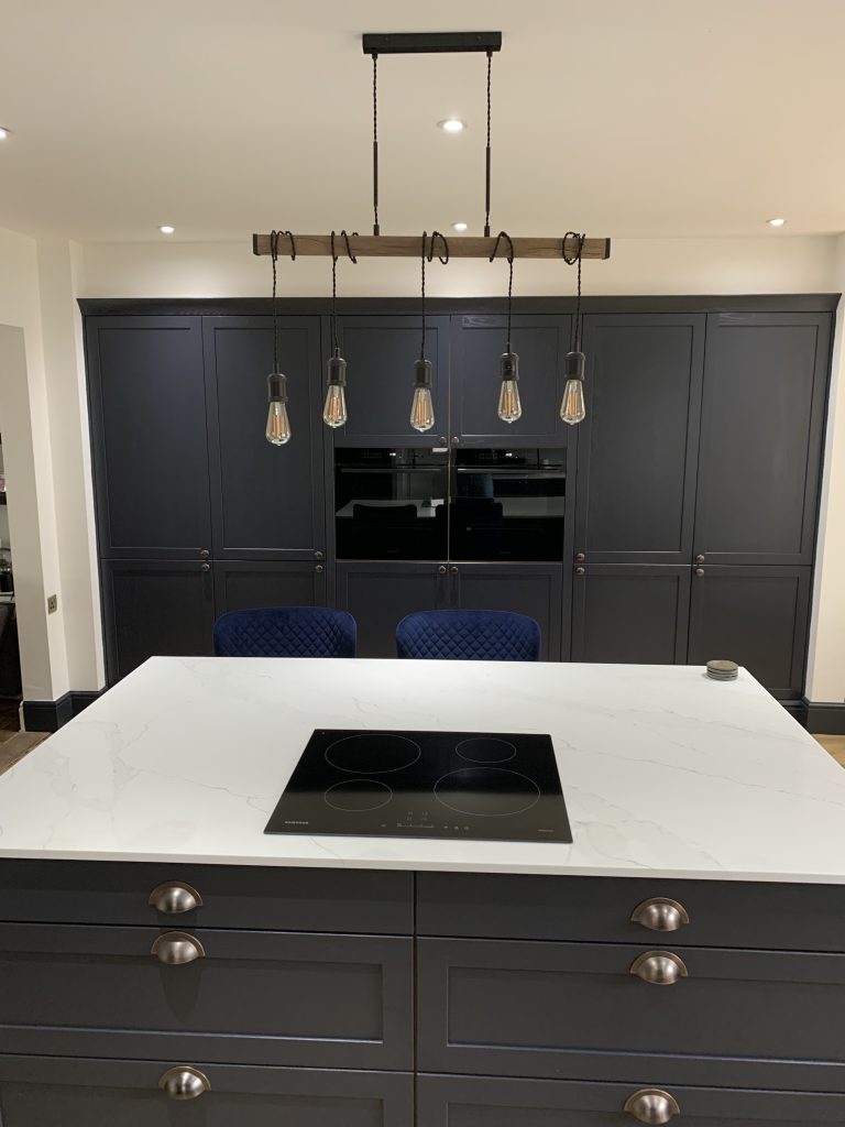 Indigo Shaker & White Marble Indigo Shaker & White Marble